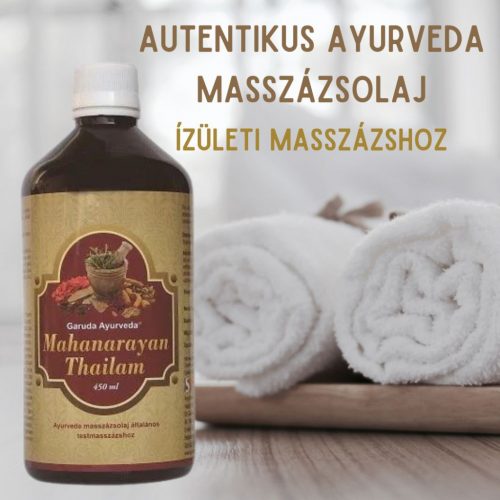 Garuda Ayurveda Mahanarayan masszázsolaj 450 ml